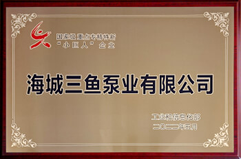 三魚(yú)2022年獲國(guó)家級(jí)專(zhuān)精特新“小巨人”企業(yè)照片